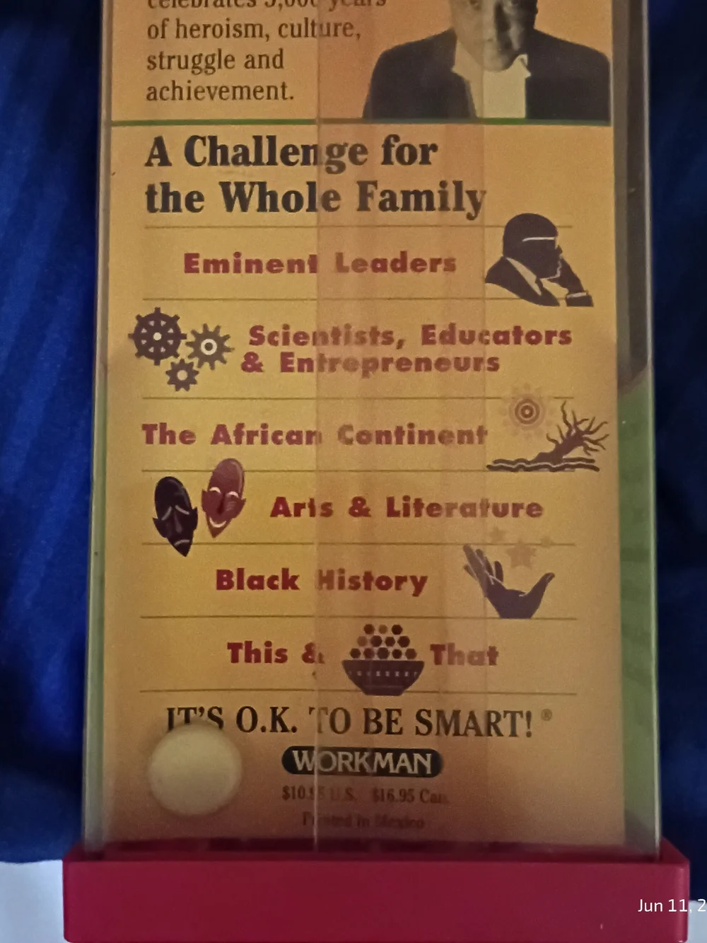 Black History Smart! Trivia Game - Yellow